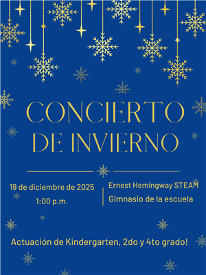 Concierto musical de invierno